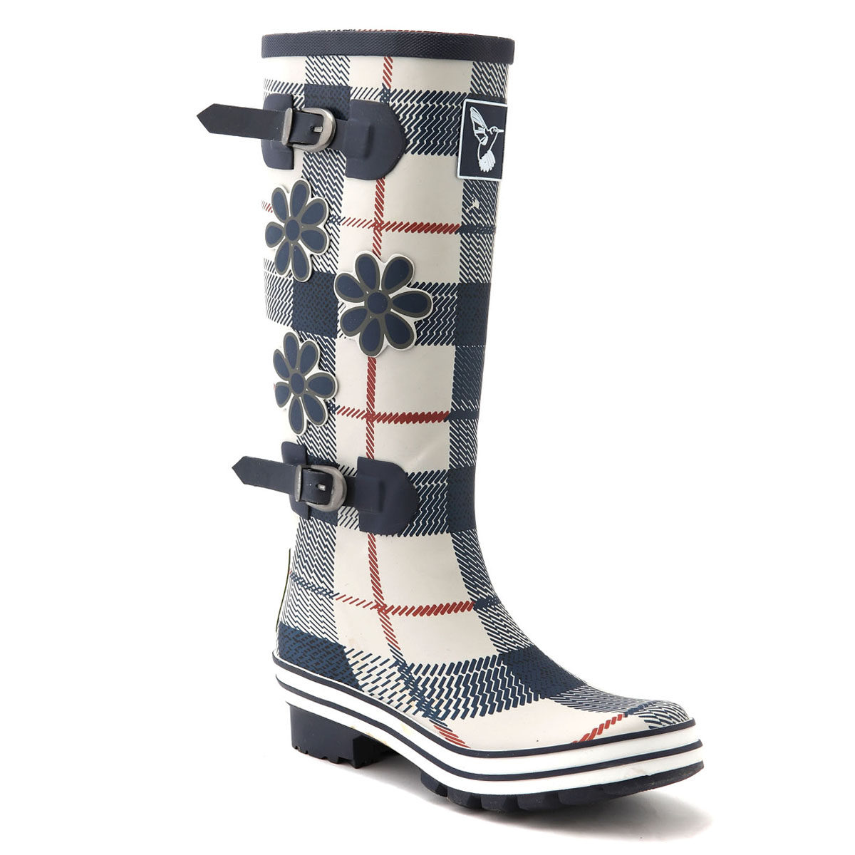 Evercreatures UK Rainshoe Woman Rainboot Classic Large Stripe High-barrel Rainboot Shoes