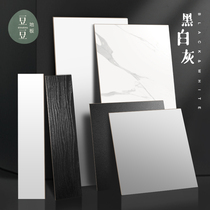 Embossed wood grain matt surface pure white black gray reinforced composite wood floor square marble factory direct 12mm