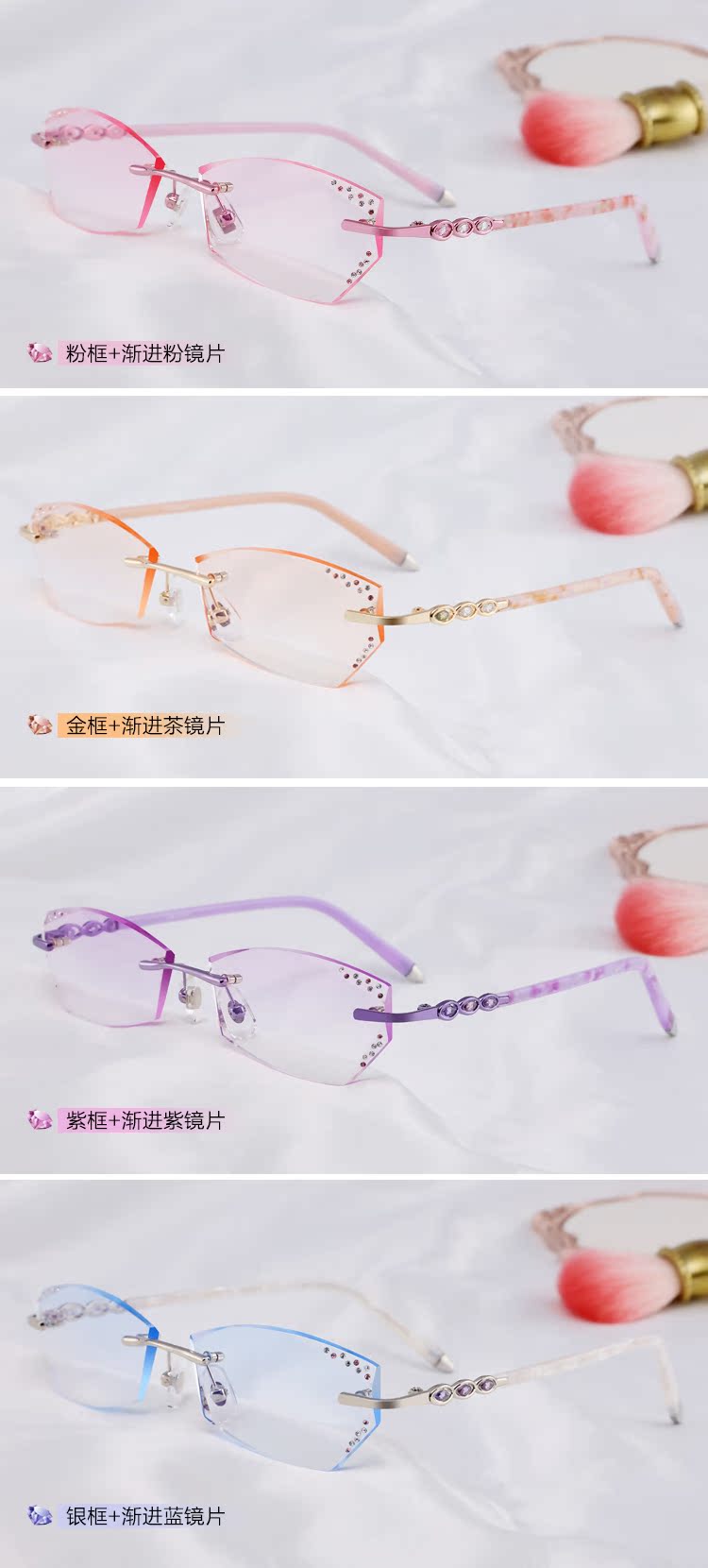 Montures de lunettes      en Alliage de titane - Ref 3139355 Image 15