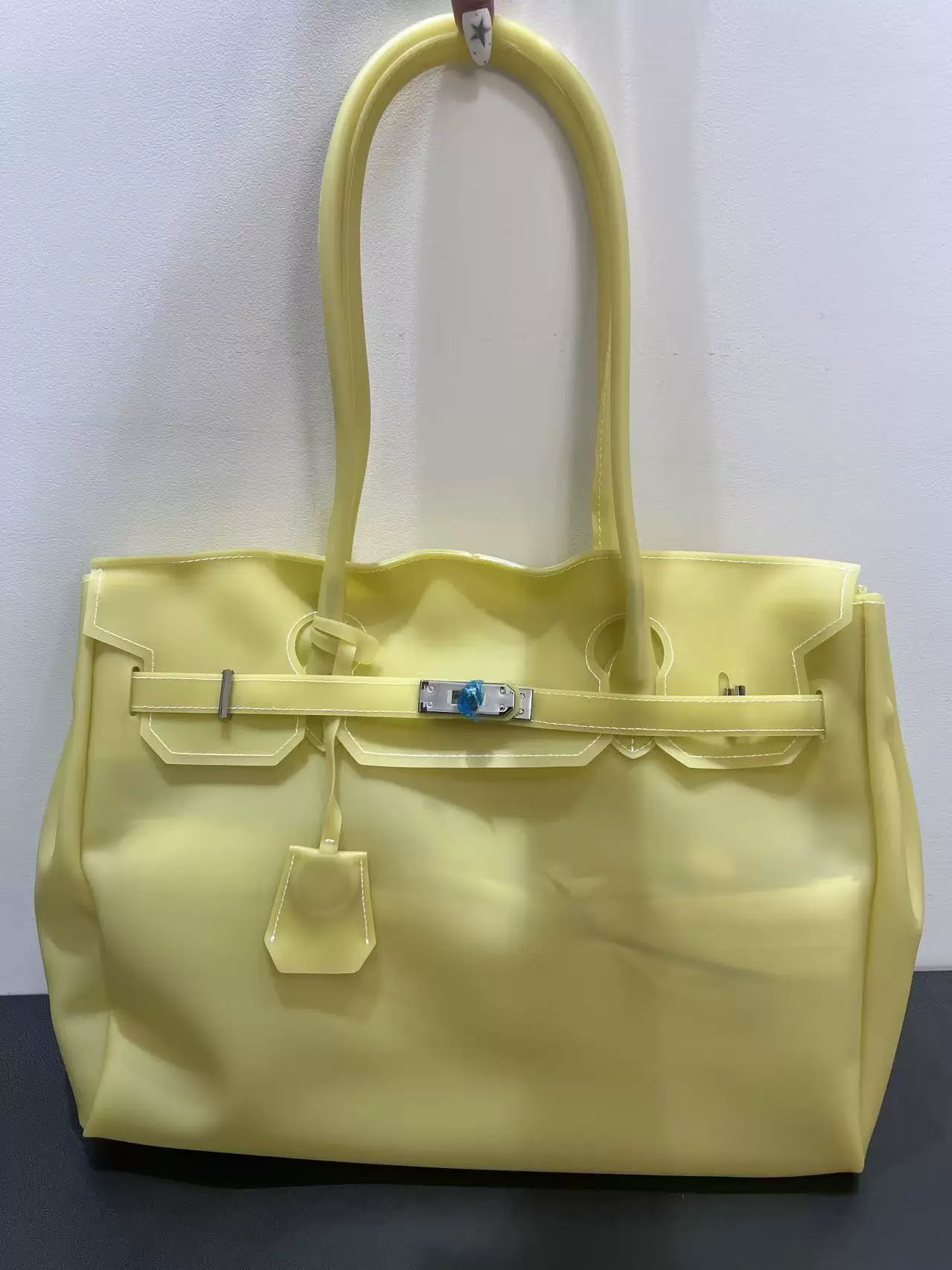 Jellyfirkin большая сумка Kelly 2026 лето новая kiikiiii такой же стиль джелли сумка портфель
