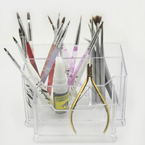 Professional Beauty Nail Articles Desktop Containing Pen Holder Sand Bar Barrel Tool Containing Box Dead Leather Cut Containing Box Barrel