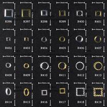 Medecine ornaments K gold sheet patch ultra-thin alloy sheet metal phototherapy medecine patch decoration bag R396