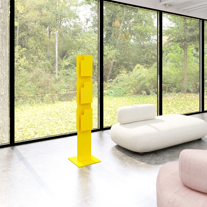 uispair Youspe Nordic minimalist display magazine rack information rack newspaper rack floor storage