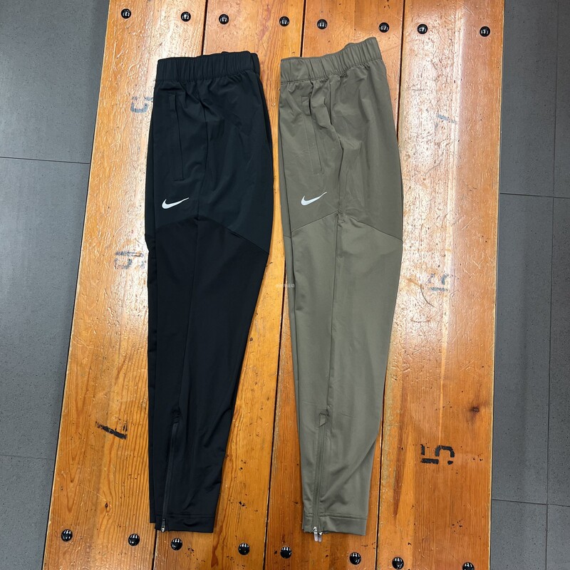 Authentic Nike Women's Running Sports Training Fitness Breathable Quick-Drying Zipper Closure Long Pants Dh6980