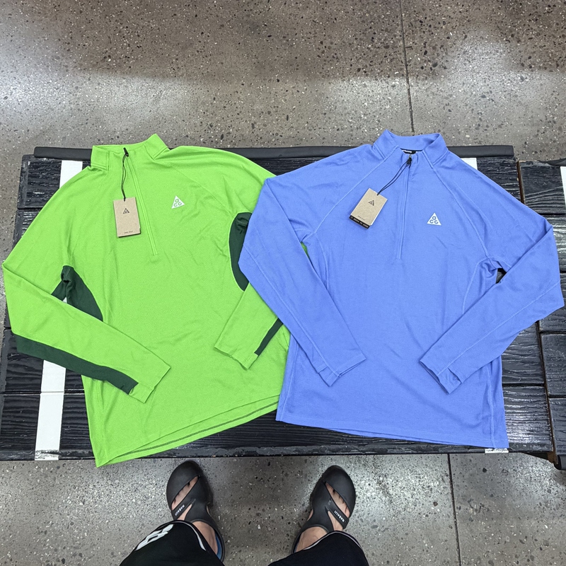 Authentic Nike Men's Half-Zip Spring and Autumn Acg Sports Running Training Quick-Drying Breathable Long-Sleeved Io9670 Authentic Nike Men's Half-Zip Spring and Autumn Acg Sports Running Training Quick-Drying Breathable Long-Sleeved Io9670