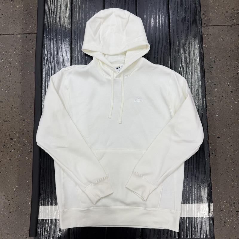 Authentic Nike Men's Sports and Leisure Knitted Pullover Fleece-Lined Warm Hooded Sweatshirt Bv2655-134