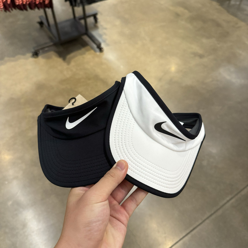 Authentic Nike Summer Children's Running Sports Quick-Drying Breathable Outdoor Sun Hat Visor Fb5061