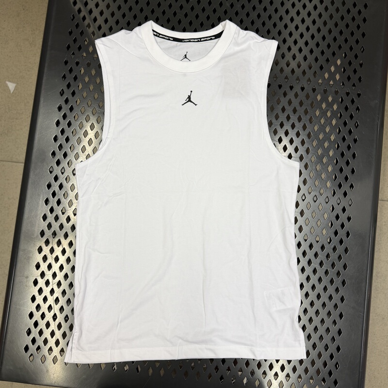 Authentic Nike Men's Sports and Leisure Basketball Lightweight Breathable Sleeveless Knitted Vest Fn5857-100