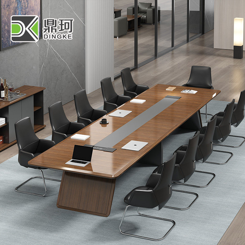 Office Furniture Conference Table Long Table Brief Modern Large Meeting Table And Chairs Combined Long Bar Table Negotiation Table Training Table