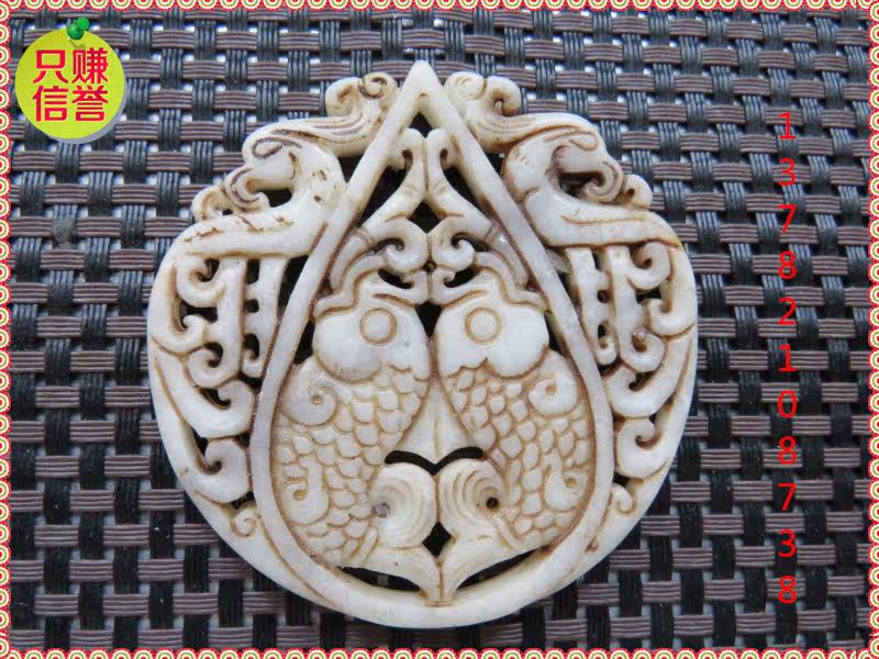 Antique miscellaneous antique pure natural old jade pendant ornament Xiuyu high ancient jade brand Xiuyu pendant wind and rain smooth
