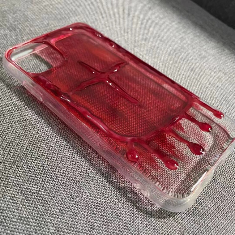 Bloody Cross Unique Handmade 3D 14, 13, 12 iPhone Case