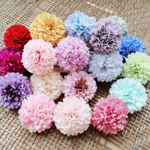 Flower Ring Material Straw Hat Flowers Accessories Silk Flowers Diy Beads Wedding Celebration bouquet View with flowers 23 layers of flower jersey