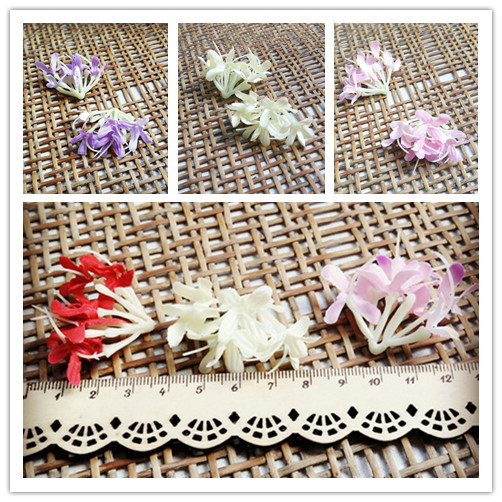 DIY handmade material forest garland material forget-me-not evening mist ice ice with the same artificial flower artificial flower flower