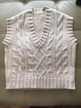 Generation 100% pure cashmere women cashmere vest vest 6-strand yarn thickened wide version S-L code