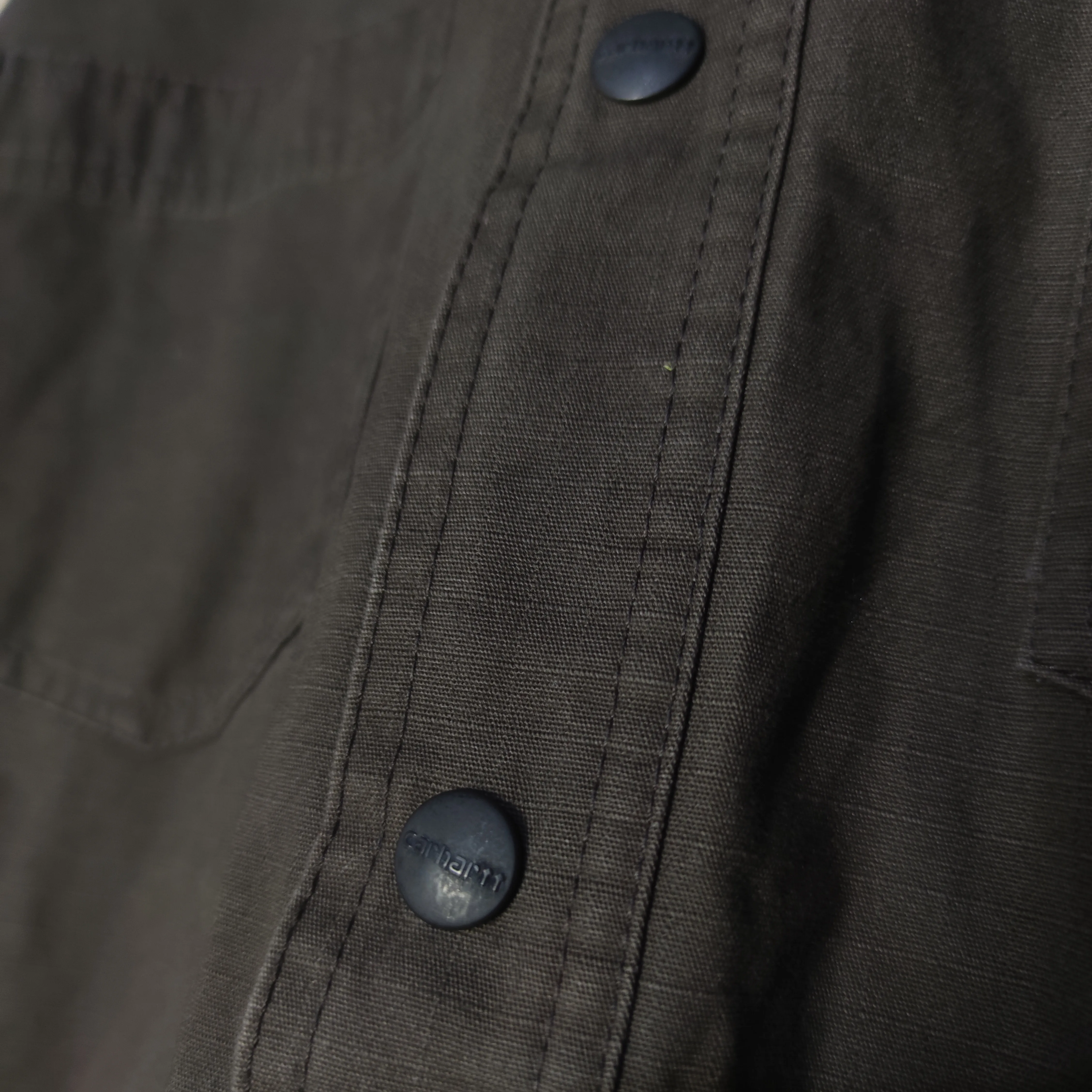 Carhartt 卡哈特主线帆布工装夹克 咔叽外套冬季复古夹棉重磅保暖