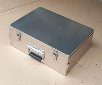 31 Portable box large storage box hardware tool box metal storage box stainless steel shell waterproof box