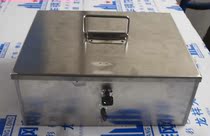 65 stainless steel certificate storage box cash box multi-purpose box 201 304 stainless steel metal box