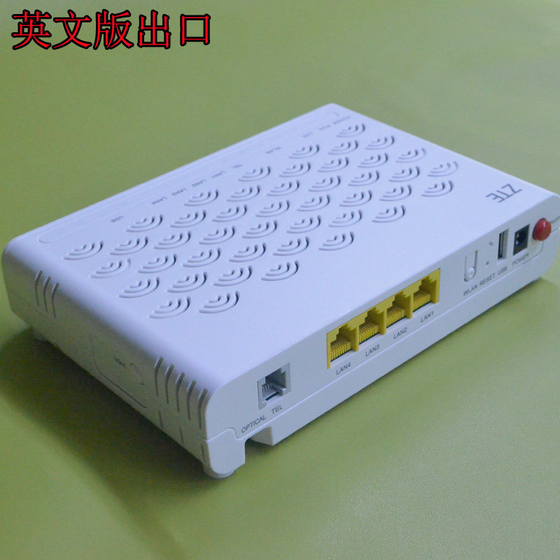 Original ZTE F660 6 0 GPON optical fiber cat English version for export ZTE gigabit optical cat