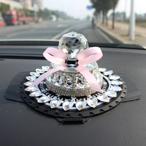  High-end car perfume seat decoration car interior products diamond-set crystal creative car perfume aromatherapy decorations