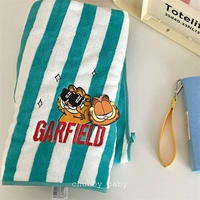 Гарфилд Бат полотенце-зеленый
