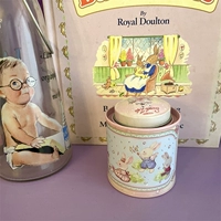 Кремовый кролик синий порош