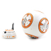 Bole Star Ball War BB-8 Robot điều khiển từ xa thông minh Đồ chơi treo Flash Âm thanh xoay 360 độ máy bay điều khiển từ xa mini Đồ chơi điều khiển từ xa