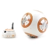 Bole Star Ball War BB-8 Robot điều khiển từ xa thông minh Đồ chơi treo Flash Âm thanh xoay 360 độ