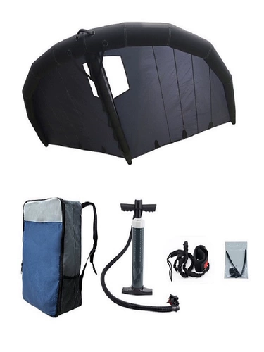 Водный надувной дорожный черный портативный воздушный змей, новая коллекция