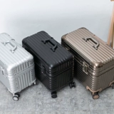 Металлический универсальный чемодан, алюминиево-магниевый сплав, 18 дюймов