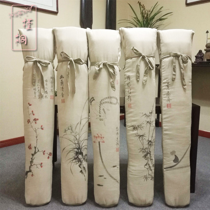 High-grade cotton and hemp hand-painted bag High-grade bag Special bag for Guqin Special bag for Guqin Special hand-painted bag for the Guqin special bag for the Guqin special bag for the Guqin special bag for the Guqin