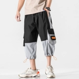 Летние тонкие шелковые штаны для отдыха, трендовые шорты, в корейском стиле