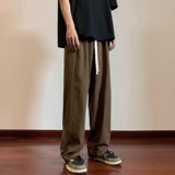 Цветные ретро штаны, тонкие японские повседневные брюки, в американском стиле, свободный прямой крой