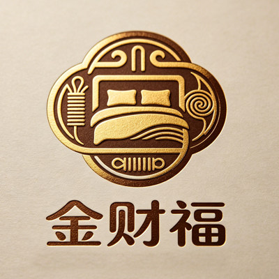 金财福家纺的LOGO