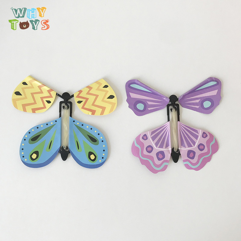 MAGIC BUTTERFLY Creative Magic Butterfly Toy Spin rear Fly's Butterfly Birthday Presents Surprise 2