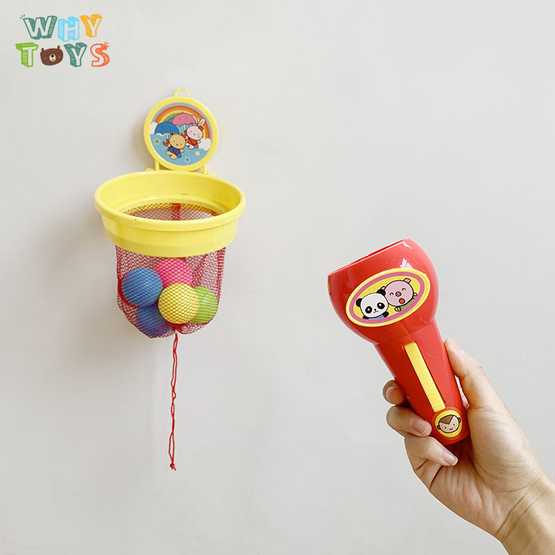 Beans Japanese children's shooting ball toy outdoor parent-child game kindergarten shooting sky ball shooting ball