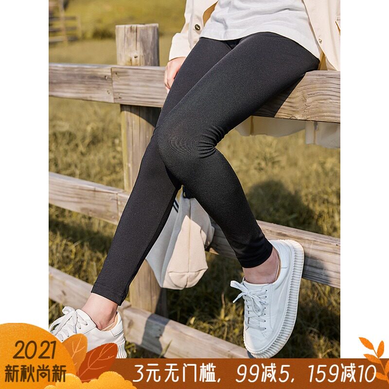 Girls' underwear pants autumn thin section big kids western style shark pants outer wear little girl spring and autumn ice silk barbie pants