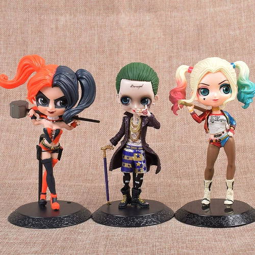 Qposke Clown Girl Girl Harry Quinn Wonder Woman сюрприз капитана кошачья леди, окружающие куклы тортов