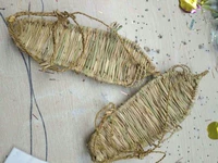 Соломенная обувь