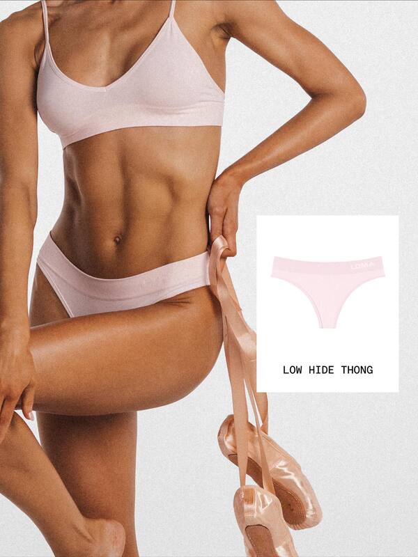 American Ldma Fitness Seamless Knit Triangle/Thong Anti-Odor Sports Underwear (No Returns or Exchanges)