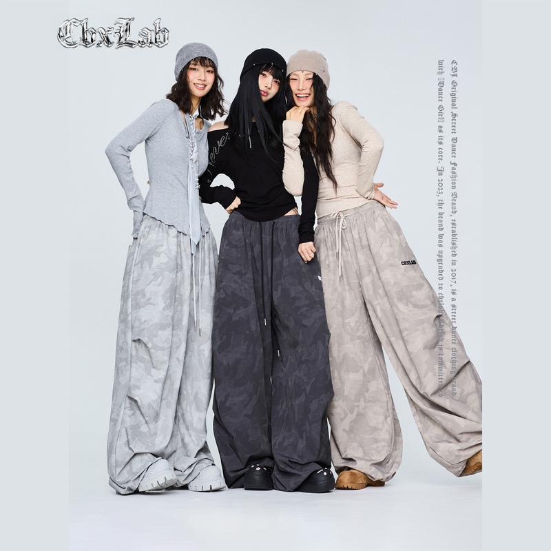 Cbxlab Street Dance Trendy Brand "Desert Camouflage" High-End Hip-Hop Paratrooper Pants American Street Retro Casual Pants