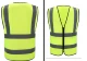 Флуоресцентный жилет с молнией
