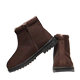 Giày tu sĩ mùa đông Vatican giày tu sĩ giày ống thấp cộng với vải nhung dày giày tuyết giày nhà sư giày ống chống trượt chống mài mòn - Kính râm