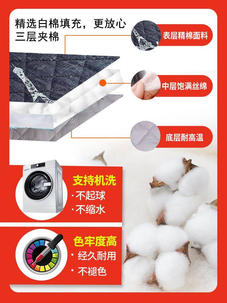 80X80 Square Table Electric Stove Winter Heating Stove Cover Square Fleece-Lined Thickened Winter Heating Blanket