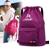 Сумка для путешествий, льняная сумка, мешочек, водонепроницаемый рюкзак подходит для мужчин и женщин для путешествий, спортивная спортивная сумка, на шнурках, для бега