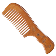 【西美鸥】桃木梳子直发梳卷发梳