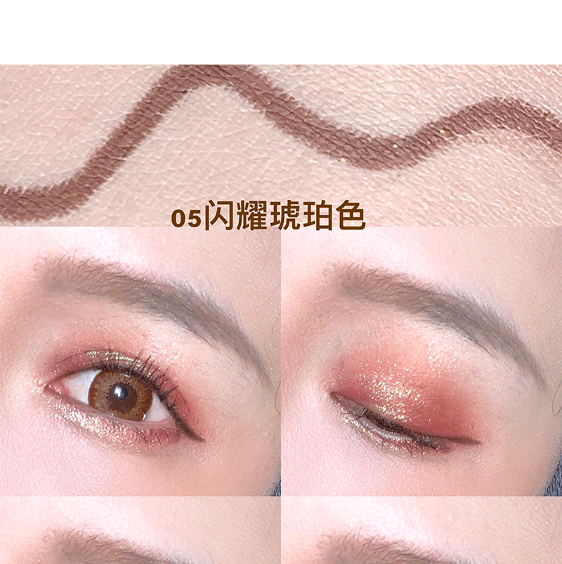 Hàn Quốc unny xoay bút kẻ mắt bên trong bút rất mịn chống thấm nước và mồ hôi kéo dài không bắt đầu chóng mặt sô cô la đen - Bút kẻ mắt kẻ mắt the face shop