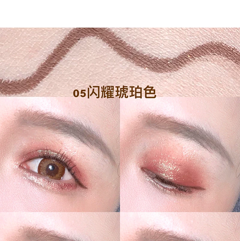 Hàn Quốc unny xoay bút kẻ mắt bên trong bút rất mịn chống thấm nước và mồ hôi kéo dài không bắt đầu chóng mặt sô cô la đen - Bút kẻ mắt kẻ mắt dạ