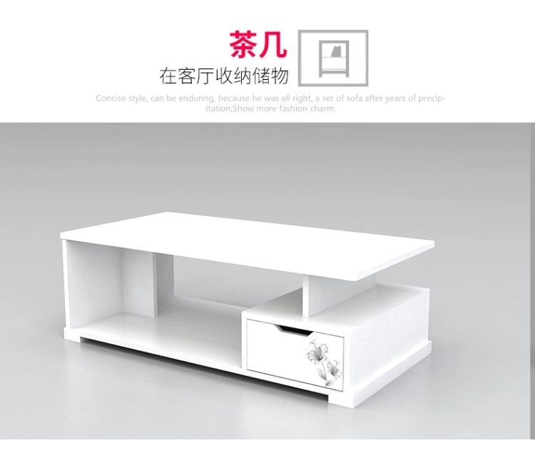 Bàn cà phê và tủ kết hợp đơn giản tủ cá nhân lắp ráp phòng khách kiểu Trung Quốc phía sau tủ tivi kinh tế, bàn cà phê - Buồng mẫu tủ sách đẹp