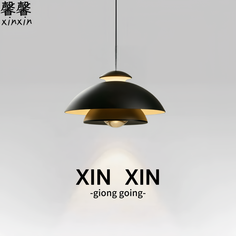 Smart Bedroom Bedside Pendant Light, Light Luxury Modern 2026 New Model, High-End Adjustable Height Hand-Sweep Sensor Hanging Spotlight