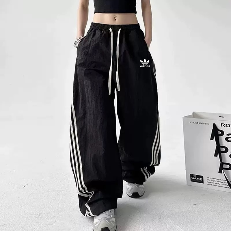 Adidas Trefoil Quick-Dry Pants for Women, Loose Fit, Slimming Scimitar Pants, Versatile Casual Long Pants for Men Adidas Trefoil Quick-Dry Pants for Women, Loose Fit, Slimming Scimitar Pants, Versatile Casual Long Pants for Men